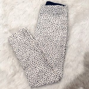 Leopard Print Ankle Pants Size 2